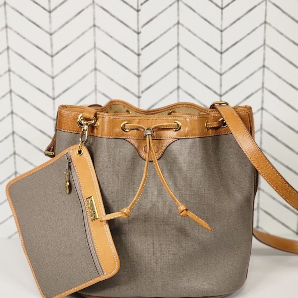 Dior Drawstring Bucket With Pouch
